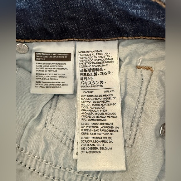 Levi's 711 Skinny Jeans - size 28 (excellent condition) - Picture 7 of 10
